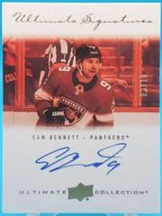 Sam Bennett [Gold] Hockey Cards 2021 Ultimate Collection Signatures Prices
