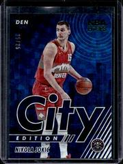 Nikola Jokic [Hyper Green] Basketball Cards 2021 Panini Hoops City Edition Prices