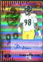 DeMarvin Leal [Red] #RS-DL Football Cards 2022 Panini Illusions Rookie Signs Prices