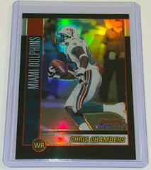 Chris Chambers [Refractor] #13 Football Cards 2002 Bowman Chrome Prices