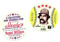 Al Hrabosky Baseball Cards 1976 Isaly's Sweet William Disc Prices