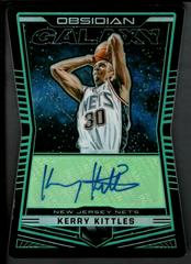 Kerry Kittles [Green] Basketball Cards 2018 Panini Obsidian Galaxy Autographs Prices