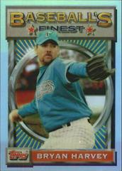 Bryan Harvey #3 Baseball Cards 1993 Finest Prices