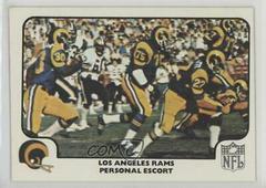 Los Angeles Rams [Personal Escort] Football Cards 1977 Fleer Team Action Prices