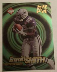 Emmitt Smith [22K Gold] #4 Football Cards 1995 Collector's Edge Edgetech Prices