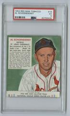 Al Schoendienst #19 Baseball Cards 1952 Red Man Tobacco Prices