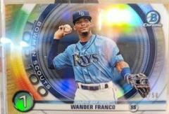 Wander Franco [Gold] Baseball Cards 2020 Bowman Chrome Scouts' Top 100 Prices