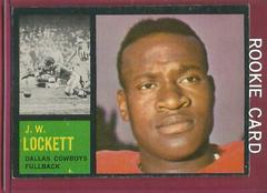 J.W. Lockett #40 Football Cards 1962 Topps Prices