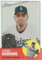 Aaron Harang #363 Baseball Cards 2012 Topps Heritage Prices