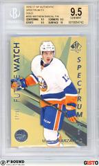 Mathew Barzal [Gold] #S-80 Hockey Cards 2016 SP Authentic Spectrum FX Prices