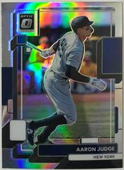 Aaron Judge #156 Baseball Cards 2022 Panini Donruss Optic Prices