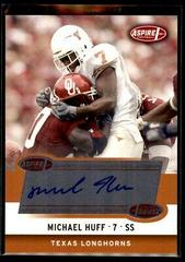 Michael Huff [Autograph] Football Cards 2006 Sage Aspire Prices