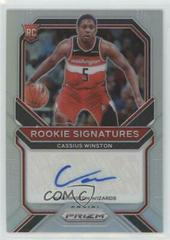 Cassius Winston [Silver Prizm] Basketball Cards 2020 Panini Prizm Rookie Signatures Prices