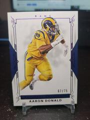 Aaron Donald [Purple] #2 Football Cards 2017 Panini National Treasures Prices