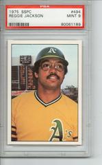 Reggie Jackson #494 Baseball Cards 1975 SSPC Prices