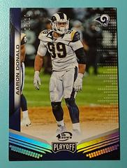 Aaron Donald [4th Down] #171 Football Cards 2019 Panini Playoff Prices