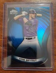 Kris Bryant [Blue] Baseball Cards 2022 Topps Chrome Black Prices