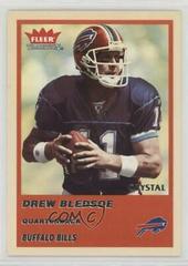 Drew Bledsoe [Crystal] #235 Football Cards 2004 Fleer Tradition Prices