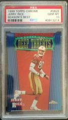 Jerry Rice Football Cards 1999 Topps Chrome Season's Best Prices