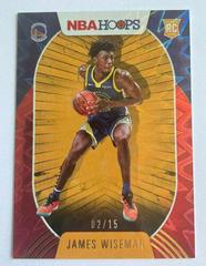 James Wiseman [Red Explosion] Basketball Cards 2020 Panini Hoops Prices