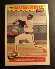 Reggie Jackson #18 Baseball Cards 1986 Fleer Baseball's Best Prices
