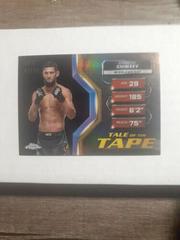 Khamzat Chimaev [Black Refractor] #TFT-16 Ufc Cards 2024 Topps Chrome UFC Tale of the Tape Prices