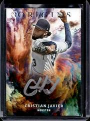 Cristian Javier [Silver Ink] #OS-CJ Baseball Cards 2021 Panini Chronicles Origins Signatures Prices