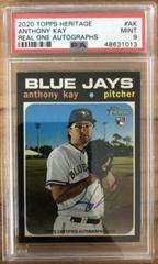 Anthony Kay Baseball Cards 2020 Topps Heritage Real One Autographs Prices