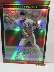 Albert Pujols [Refractor] #15 Baseball Cards 2002 Bowman Chrome Prices