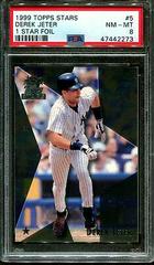 Derek Jeter [1 Star Foil] Baseball Cards 1999 Topps Stars Prices
