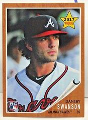 Dansby Swanson #24 Baseball Cards 2017 Topps Throwback Thursday Prices