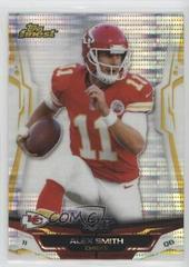 Alex Smith [Pulsar Refractor] Football Cards 2014 Topps Finest Prices