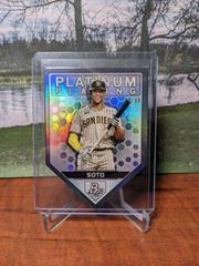 Juan Soto #PPDC-5 Baseball Cards 2022 Bowman Platinum Plating Die Cuts Prices