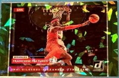 Shai Gilgeous Alexander [Green Ice] #25 Basketball Cards 2021 Panini Donruss Franchise Features Prices
