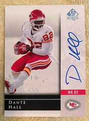 Dante Hall Football Cards 2004 SP Authentic Scripts for Success Autograph Prices
