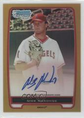 Nick Castellanos [Autograph Gold Refractor] #BCANC Baseball Cards 2012 Bowman Chrome Prospects Prices