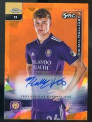 Michael Halliday [Autograph Orange] #130 Soccer Cards 2021 Topps Chrome MLS Sapphire Prices