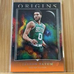 Jayson Tatum [Orange] #10 Basketball Cards 2023 Panini Origins Prices