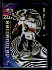 Russell Wilson [Black] #A13 Football Cards 2020 Panini Illusions Astounding Prices