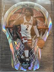 Caleb Love [Orange Refractor] #2 Basketball Cards 2023 Bowman Best University Prices
