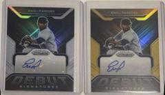 Enoli Paredes [Gold Prizm] #DS-EP Baseball Cards 2022 Panini Prizm Debut Signatures Prices