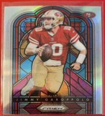 Jimmy Garoppolo [Prizm] #SG-5 Football Cards 2018 Panini Prizm Stained Glass Prices