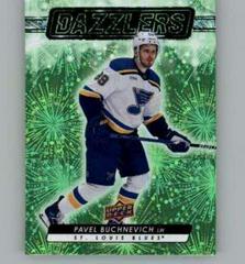 Pavel Buchnevich [Green] Hockey Cards 2023 Upper Deck Dazzlers Prices