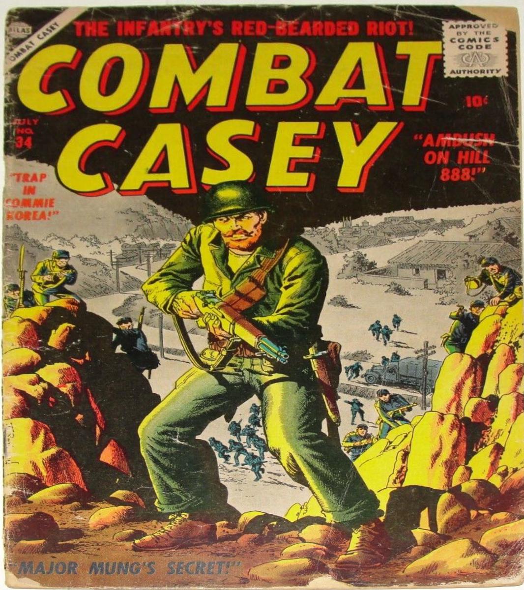 Combat Casey #34 (1957) Comic Books Combat Casey