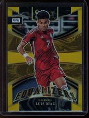 Luis Diaz [Gold] #23 Soccer Cards 2022 Panini Select FIFA Equalizers Prices