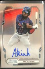 Akil Baddoo #AB Baseball Cards 2019 Bowman Sterling Prospect Autographs Prices