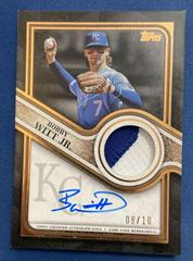 Bobby Witt Jr. #TRAP2-BWJ Baseball Cards 2023 Topps Series 2 Reverence Autograph Patch Prices