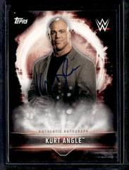 Kurt Angle Wrestling Cards 2019 Topps WWE Road to Wrestlemania Autographs Prices
