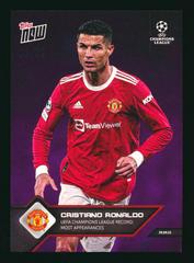 Cristiano Ronaldo #36 Soccer Cards 2021 Topps Now UEFA Champions League Prices