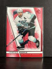 Jordan Eberle [Limited Red] #7 Hockey Cards 2022 SP Authentic Prices